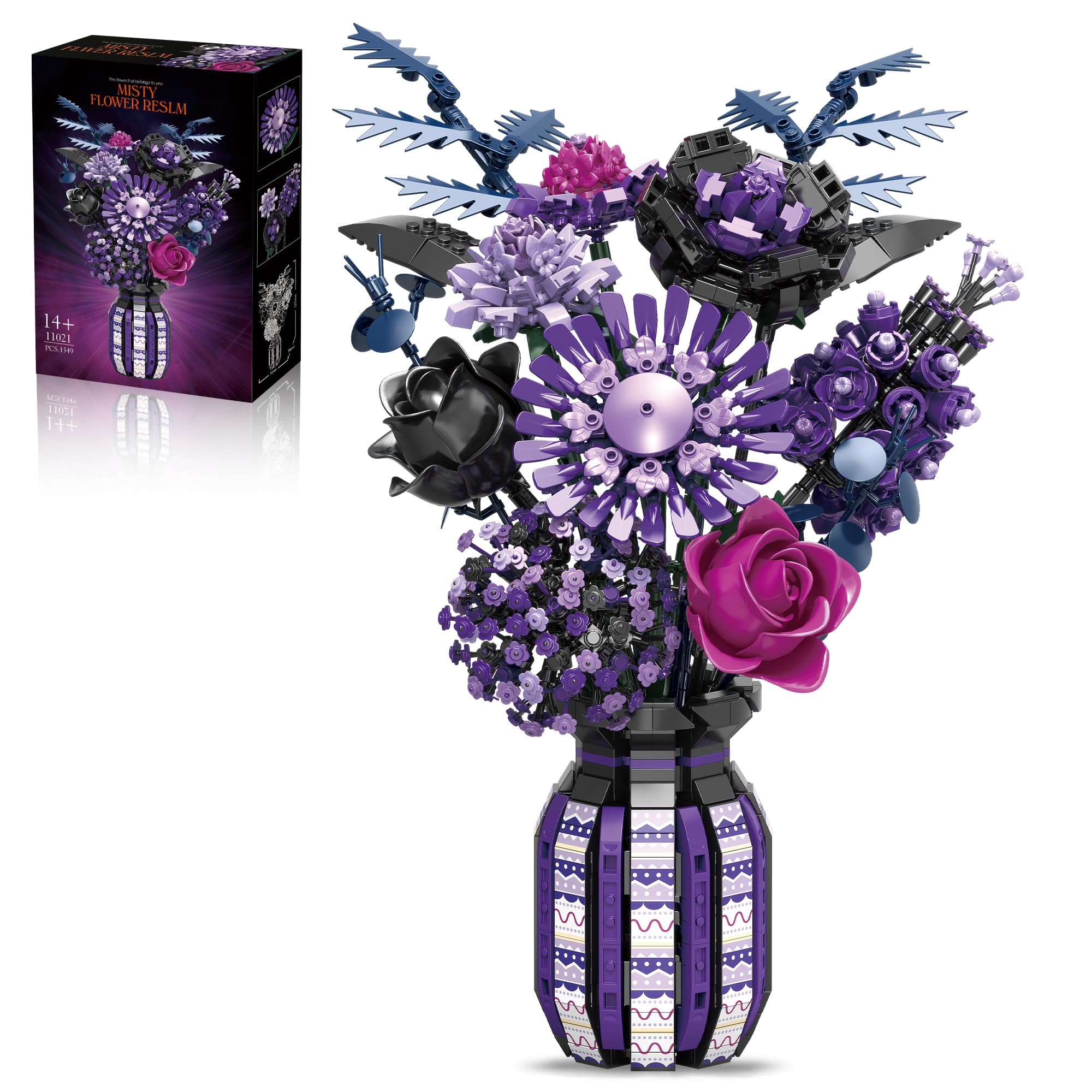 Amazon.com: BrixVibe Flowers Building Set Compatible with Lego